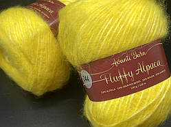 Пряжа Fluffy Alpaca Avanti Yarn-044 жовтий