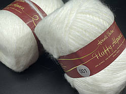 Пряжа Fluffy Alpaca Avanti Yarn-001 білий
