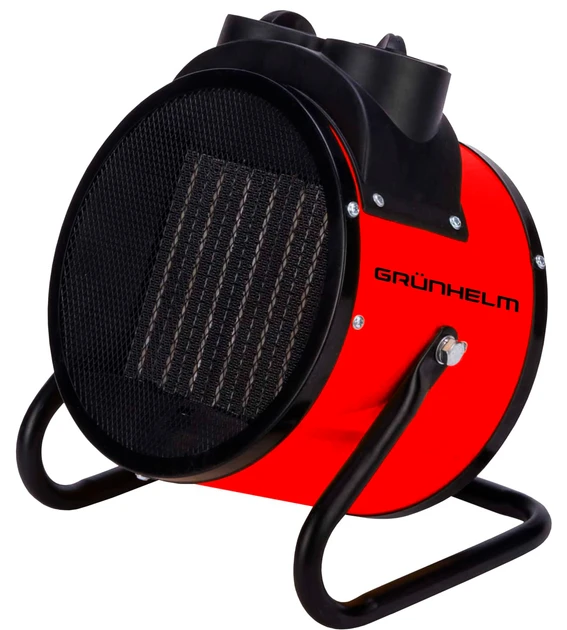 Обігрівач електричний GRUNHELM PTC-3000R 3,0кВт, 220 В, 295 м3/год, 3.6кг 100792, фото 1