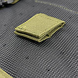 Чоловіча тактична сумка через плече олива Dallley 5л - повсякденна бананка-барсетка через плече чоловіча, фото 5