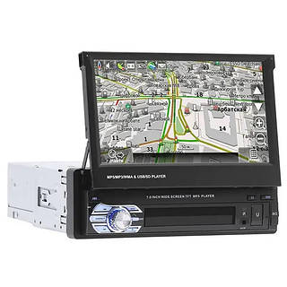 Магнітола 1-Din 9601 CM 1 Din з Bluetooth з виїзним екраном