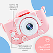 Дитячий фотоапарат цифровий для дітей запис відео дитячі ігри ударостійка камера екран 2 дюйма, фото 2