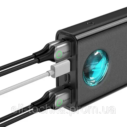PowerBank Baseus 30000mAh 65W Amblight Повербанк для ноутбука с быстрой ...