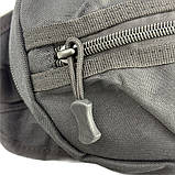 Чоловіча тактична сумка чорна BADDHAM 5л - повсякденна бананка-барсетка через плече чоловіча, фото 3