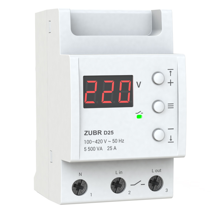 Реле напруги ZUBR D40t