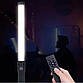 Лампа RGB різнобарвна меч Led Stick палиця RGB для освітлення 20 Ват на акумуляторі з пультом і штативом, фото 10