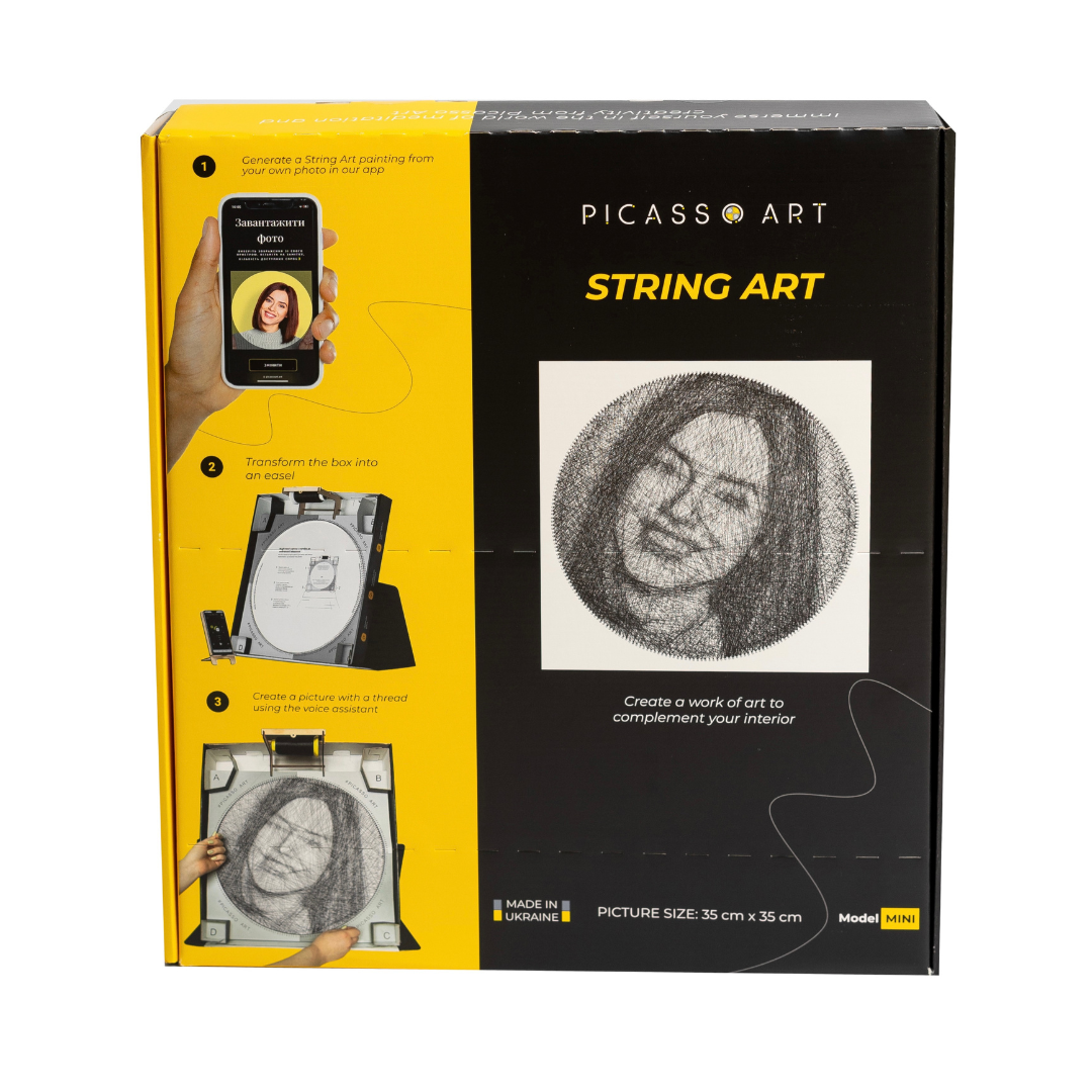 Набір картина ниткою "PicassoART" MINI
