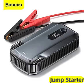Бустер пуско-зарядний пристрій BASEUS Jump Starter 10000Ah 500A/1000A, фото 1