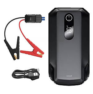 Бустер пуско-зарядний пристрій BASEUS Jump Starter 10000Ah 500A/1000A, фото 3