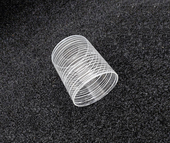 Плафон прозрачный круглый для люстры светильника стекляный матовый ...