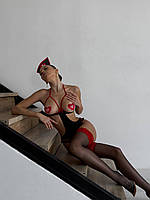 Відвертий костюм для рольових ігор. Боді з відкритим доступом. Сексуальні комплекти., фото 2