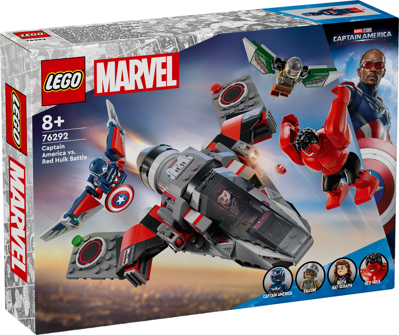 Лего Супергерої Капітан Америка проти Червоного Халка Lego Super Heroes Marvel 76292