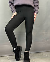 Лосіни жіночі на флісі чорний XL(р) Арт.230 black (XL) (Китай)