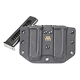Подвійний паучер Ata-Gear Double pouch Ver. 1 для зброї ПМ/ПМР/ПМ-Т. Чорний, фото 5