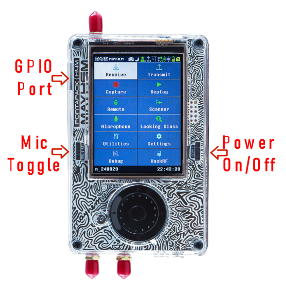 SDR радиостанция HackRF One Portapack H4M Mayhem 2.0.2, цена