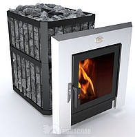 Піч для лазні та сауни НОВАСЛАВ "Пруток - Панорама" 26 куб. м
