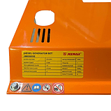 Дизельний генератор з силовою розеткою та електростартером, 4,5/6,0 кВт, JEEMAR, фото 7