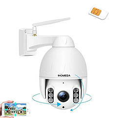 Зовнішня 3G / 4G IP камера безпеки INQMEGA 379-2M-4G. YCC365 Plus