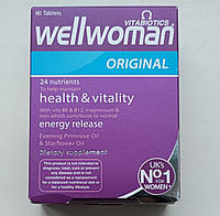 WellWoman Original Vitabiotics Комплекс из 24 витаминов и минералов для женщин 60 таблеток Египет