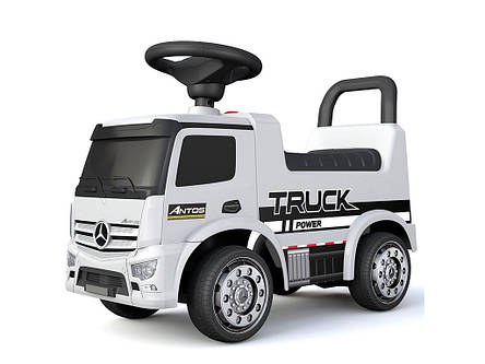 Каталка толокар Mercedes Antos 656-1 (пищалка на кермі, світло передні фари), фото 1