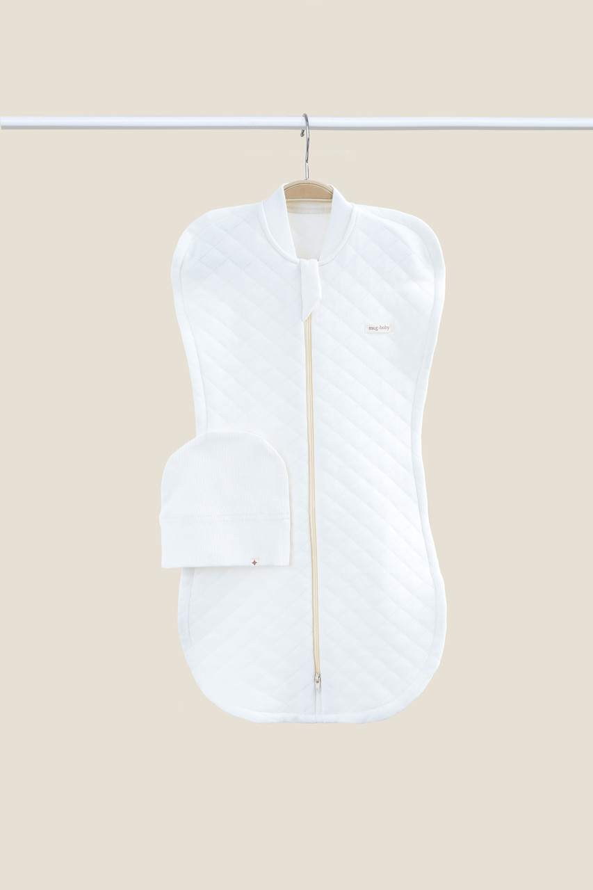 Євро пелюшка на блискавці з шапочкою "Kappi" Молочна, фото 1