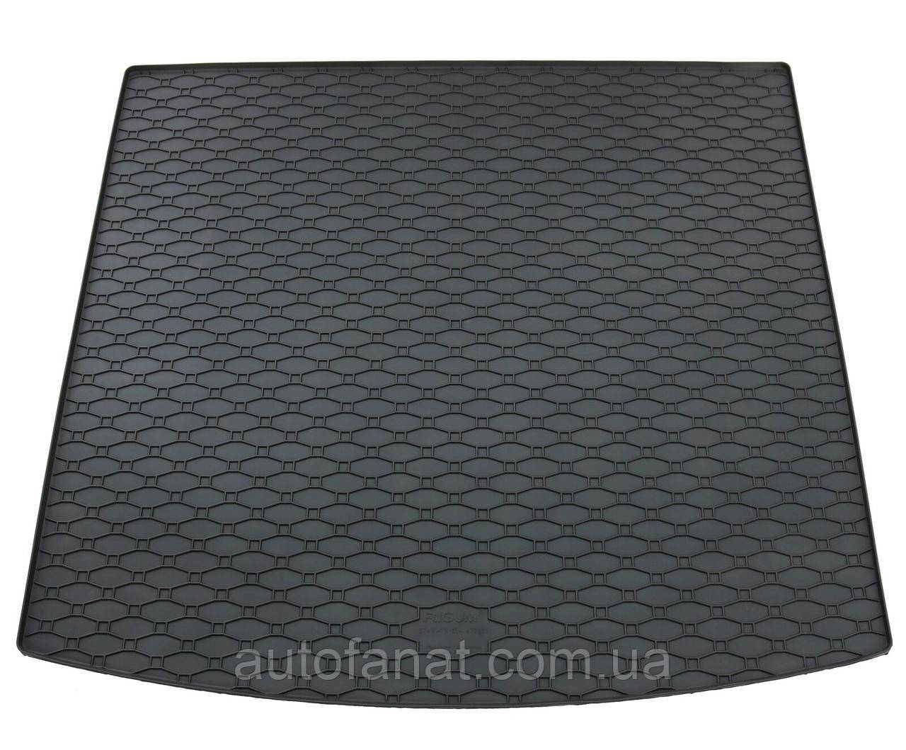 Килимок у багажник VW Touran (5T) 2015- (верхнє положення), гумовий Rigum Чехія (437065)