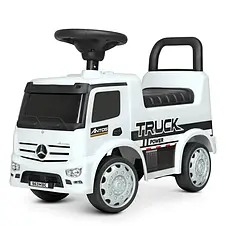 Каталка толокар Mercedes Antos 656-1 (пищалка на кермі, світло передні фари), фото 3