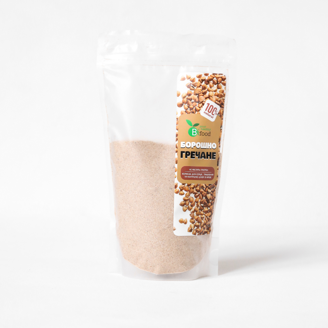 Борошно гречане 400г Bifood