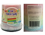 Солодка вата Alberts Cotton Candy Rainbow Cake Tub 90 г, фото 3