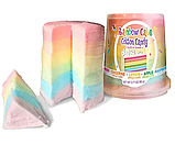 Солодка вата Alberts Cotton Candy Rainbow Cake Tub 90 г, фото 2