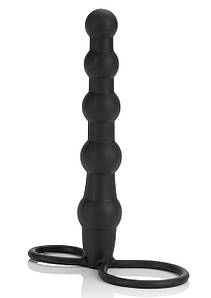 Насадка Silicone Beaded Double Rider для подвійного проникнення від California Exotic   | Promax