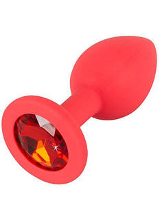Анальна пробка Colorful Joy Jewel Red Plug Small від Orion   | Promax