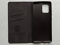 Samsung Galaxy S10 Lite чохол-книжка чорний, високоякісна штучна шкіра, слоти для кредитних карток