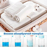 Багаторазові вкладиші для підгузка AIRM HEALTH бамбукові 4-шарові, набір 3 шт. (9067), фото 5