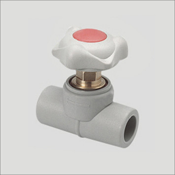 Кран вентильний 20 поліпропілен (Чехія), фото 1