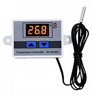 Контролер температури, терморегулятор W3001 12 вольтів