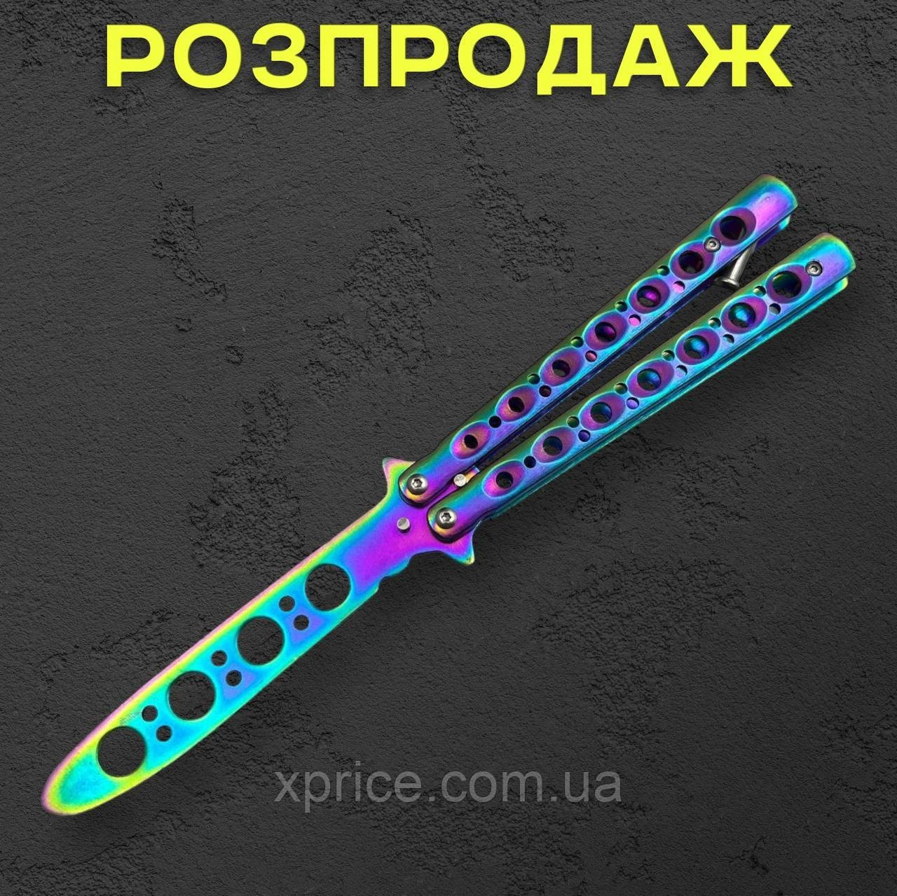 Тренувальний ніж-метелик (22 см, сталь 420)
