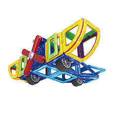 Конструктор Limo Toy магнітний LT5001 Транспорт Magnistar 96 деталей, фото 5