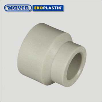 Муфта 25х20 Wavin Ekoplastik поліпропіленова, фото 1