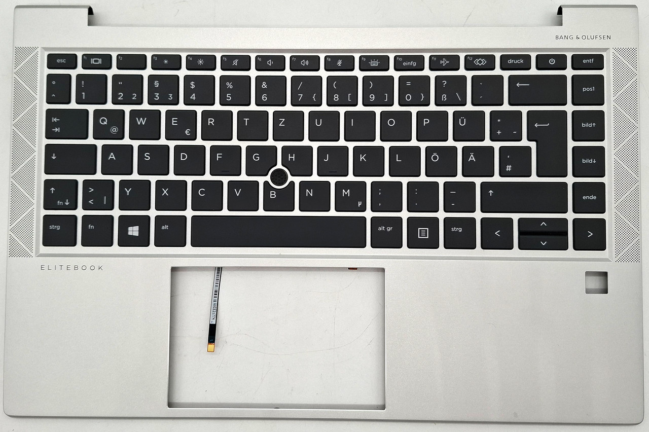 Верхня кришка корпусу з клавіатурою до ноутбука HP EliteBook 840 G7, G8.