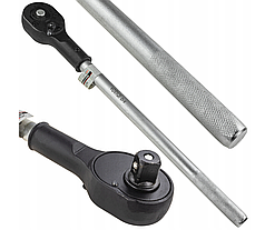 Тріскачка 3/4″ з накаткою довга 510 мм 24 зубці CR-V Vorfal V08791