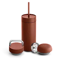 Термос чашка 3 в 1 Fellow Carter Move Mug 475 мл. Коричневий