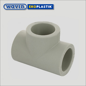 Трійник поліпропіленовий 40 Wavin Ekoplastik, фото 1