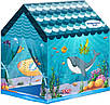 Просторий ігровий намет тент будиночок хлопчикові дівчинці 95х70х104 Двоє дверей Дитяча зона для відпочинку ігор веселощів, фото 4