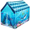 Просторий ігровий намет тент будиночок хлопчикові дівчинці 95х70х104 Двоє дверей Дитяча зона для відпочинку ігор веселощів, фото 5