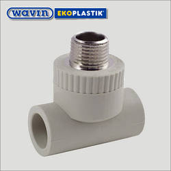 Трійник поліпропіленовий 20х1/2"х20 Н Wavin Ekoplastik