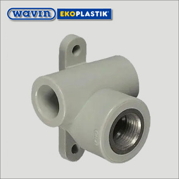 Трійник монтажний 25х3/4"х25 В Wavin Ekoplastik