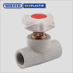 Кран вентильний 20 Wavin Ekoplastik