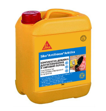 Комплексна добавка для бетонування Sika Antifreeze.Arktika 5 кг, фото 1
