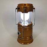 Аварійна лампа ліхтар лампа для риболовлі CAMPING MH-5800T, Акумуляторний JY-397 ліхтар повербанк, фото 2